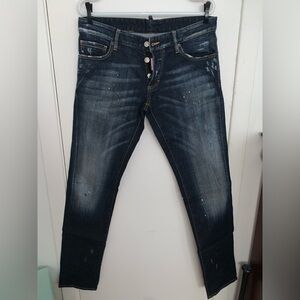 DSQUARED2 Men's Slim Jeans - Dark Blue